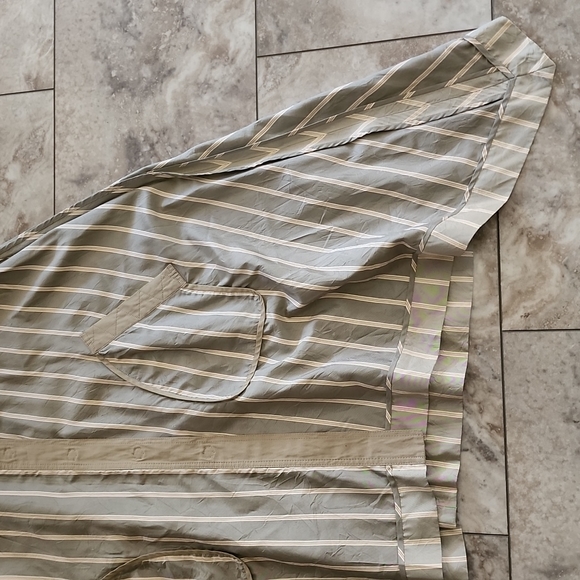 ALEXANDER WANG ASYMMETRIC HEM HOODED TRENCH BADAZZ EUC - Picture 10 of 13